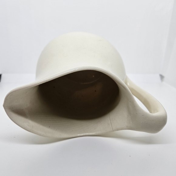 Vintage White Creamer Pitcher - Picture 5 of 8